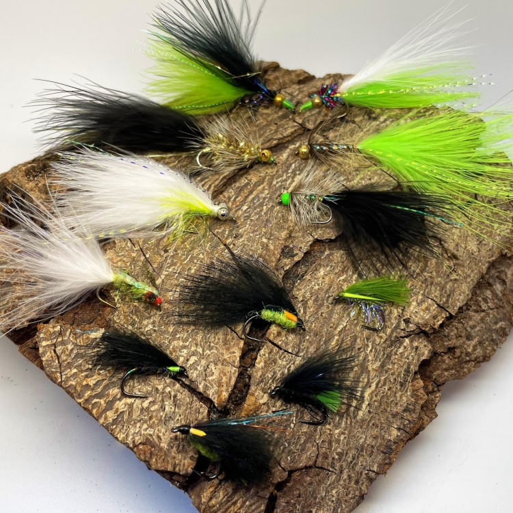 Caledonia Flies Barbed April Stillwater Lure Collection #10 Fishing Fly Assortment